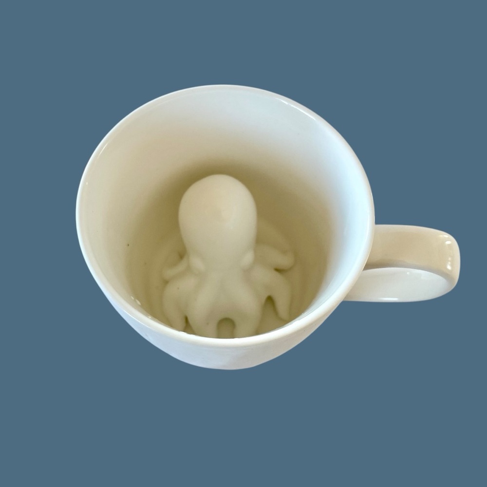 Accoutrements Octopus Surprise Porcelain Mug